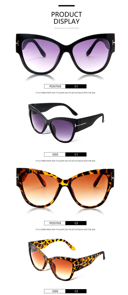 Luxury  Brand Sunglasses Women Design