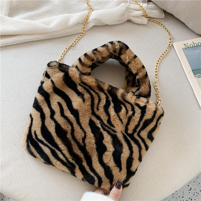 Winter Fur fashion shoulder bag