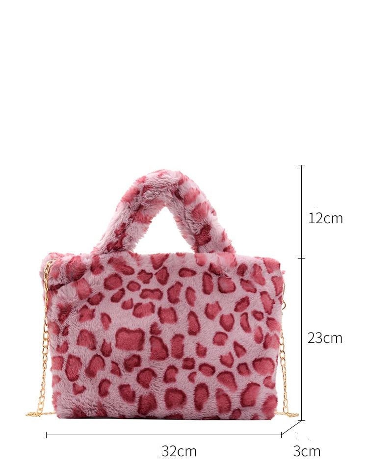 Winter Fur fashion shoulder bag