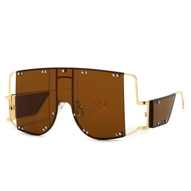 European New Square Sunglasses