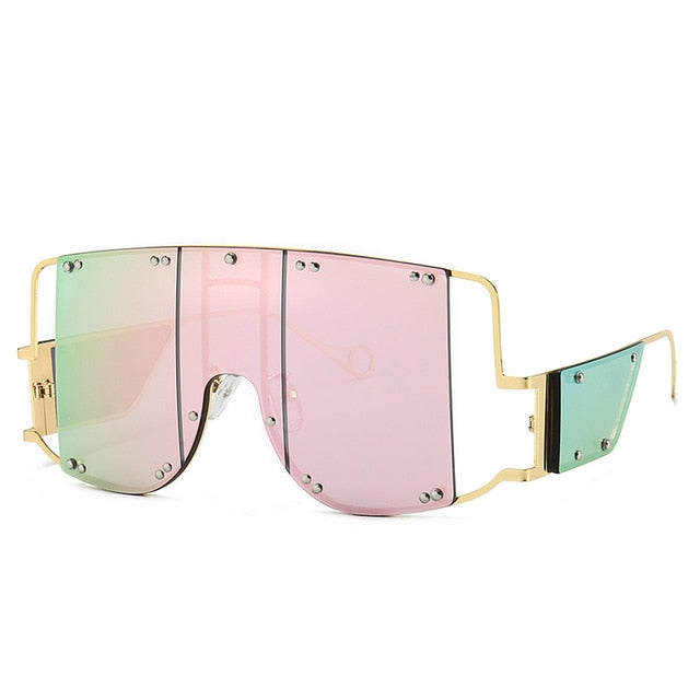 European New Square Sunglasses