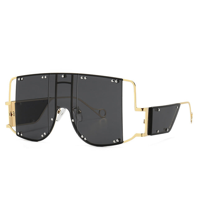 European New Square Sunglasses