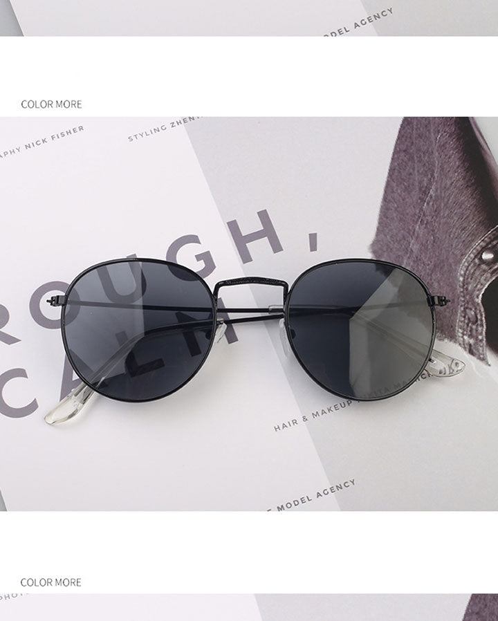 Classic Small Frame Round Sunglasses