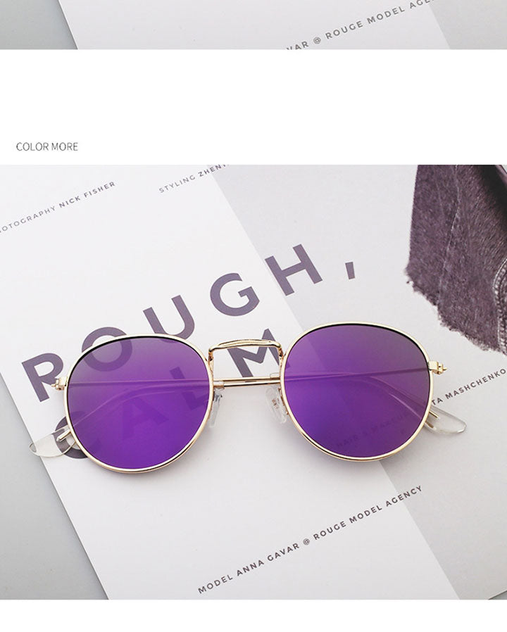 Classic Small Frame Round Sunglasses