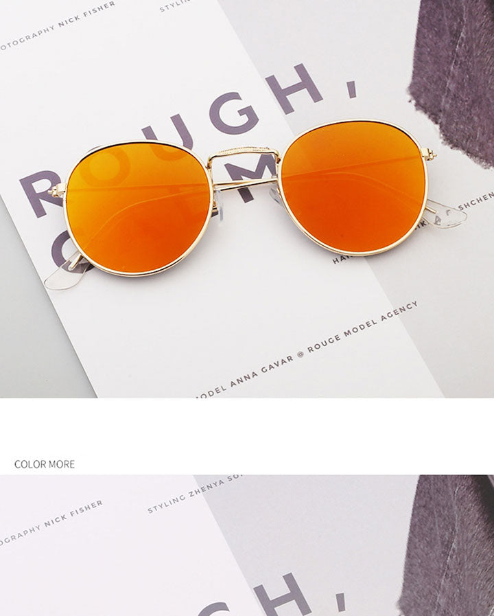 Classic Small Frame Round Sunglasses