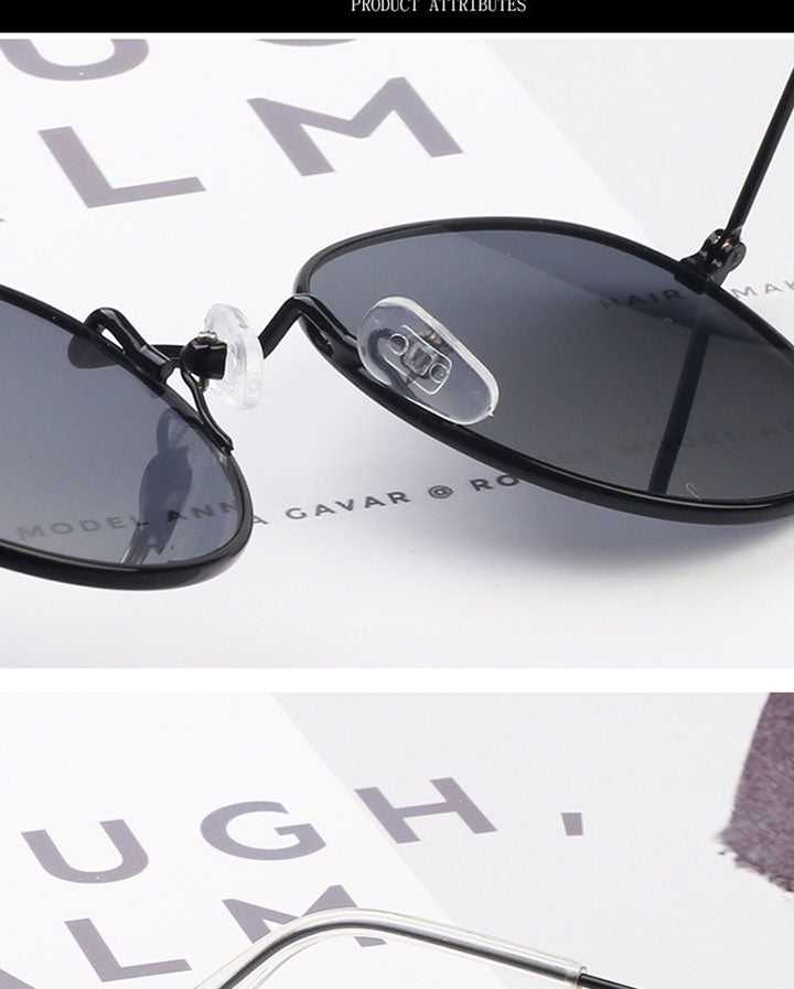 Classic Small Frame Round Sunglasses