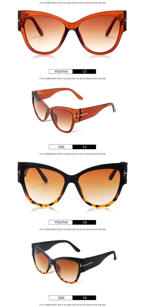 Luxury  Brand Sunglasses Women Design