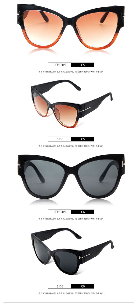 Luxury  Brand Sunglasses Women Design