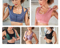 impact for women gym running zipper yoga bra