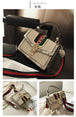 Crocodile Print Flap Bags For Women Leather