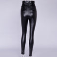 Black Belt High Waist Pencil Pant