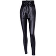 Black Belt High Waist Pencil Pant