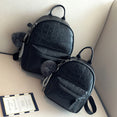 PU Leather Cute Small Backpack