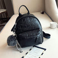 PU Leather Cute Small Backpack