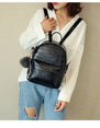 PU Leather Cute Small Backpack