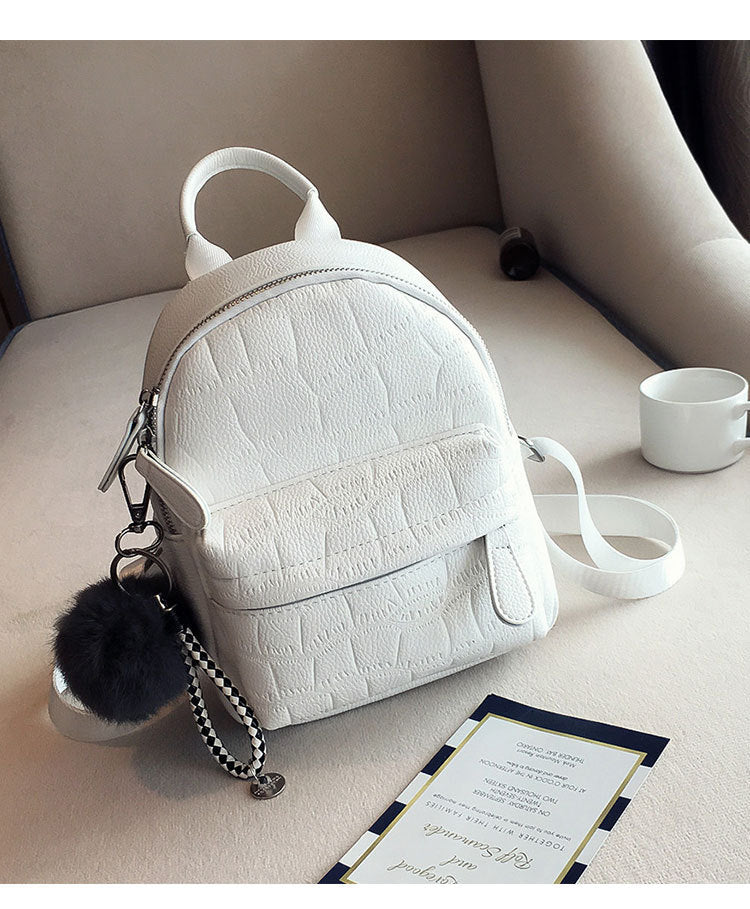 PU Leather Cute Small Backpack