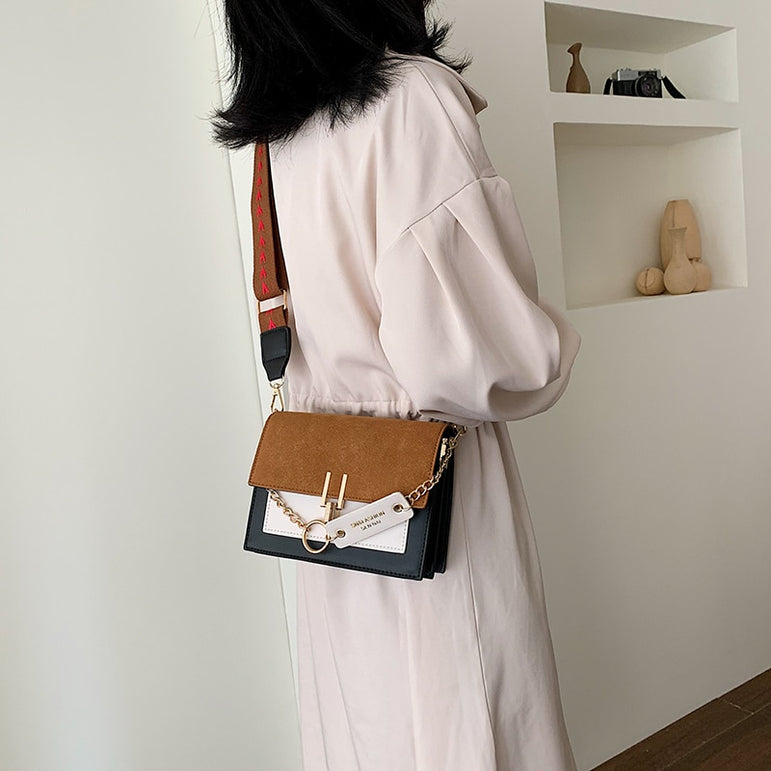 Shoulder strap messenger bag purse