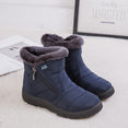 Snow Boots Warm Short Fur Plush Ankle