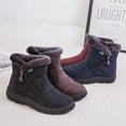 Snow Boots Warm Short Fur Plush Ankle