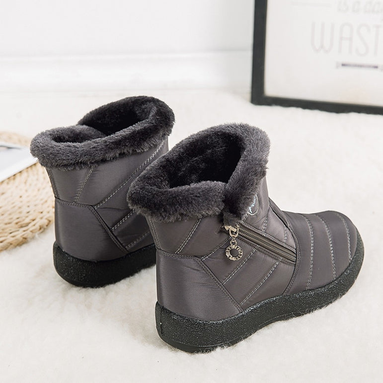 Snow Boots Warm Short Fur Plush Ankle