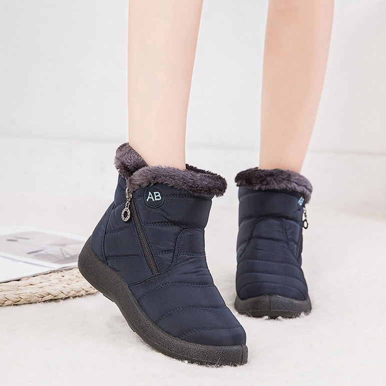 Snow Boots Warm Short Fur Plush Ankle