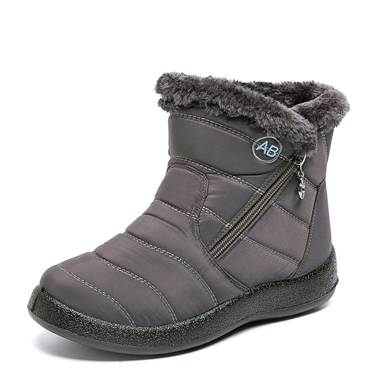 Snow Boots Warm Short Fur Plush Ankle