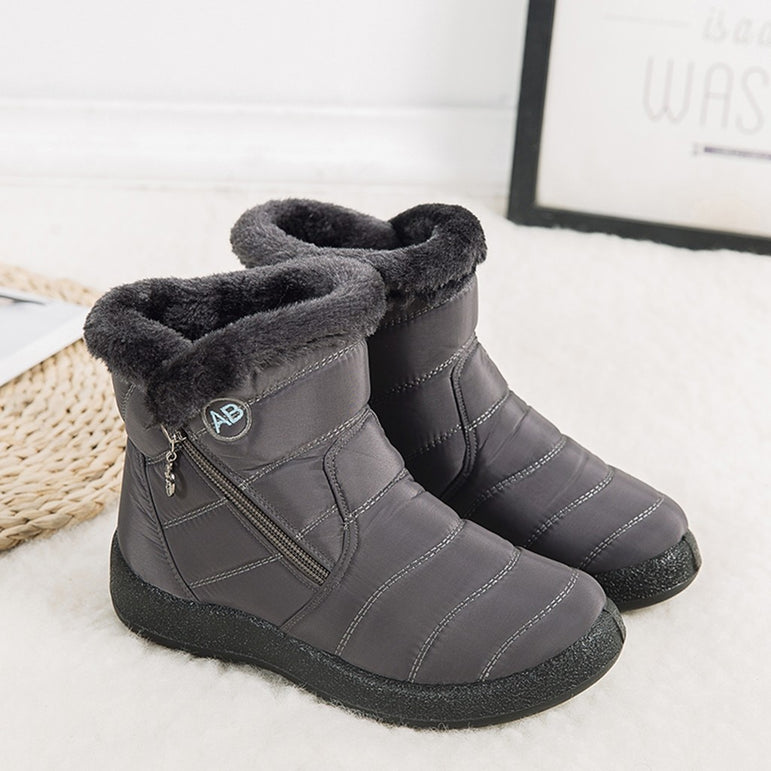 Snow Boots Warm Short Fur Plush Ankle