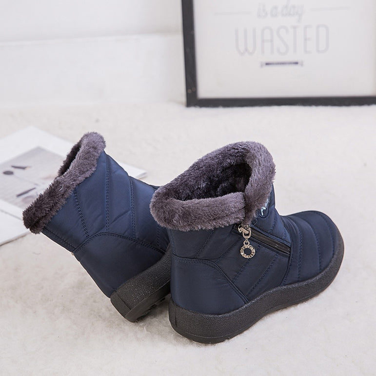 Snow Boots Warm Short Fur Plush Ankle