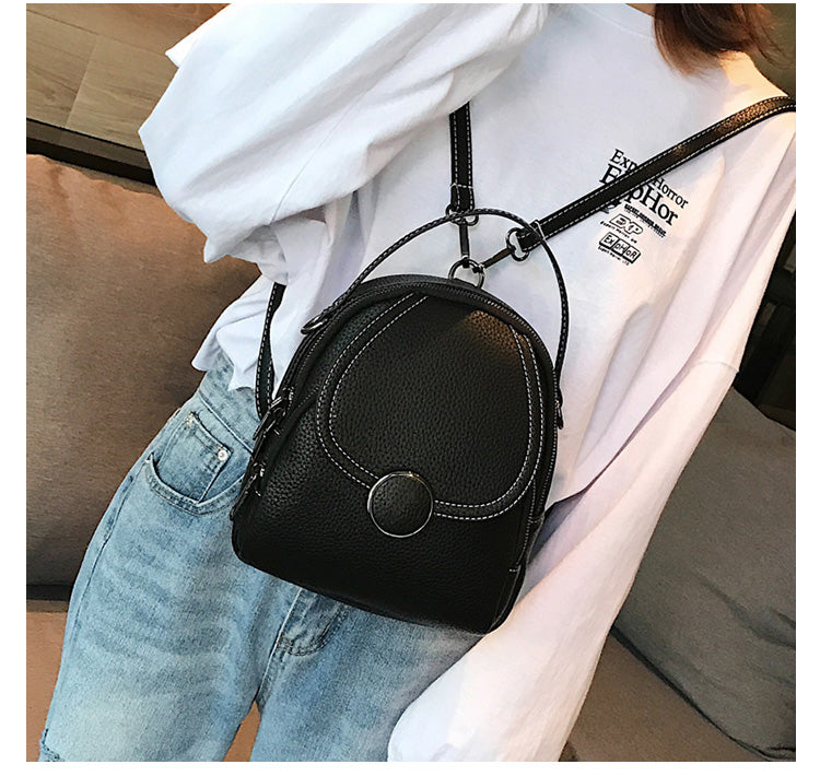 Leather Backpack Mini Soft Touch