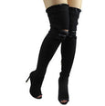 Winter Women High Heels jean boot