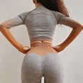 Yoga Legging set Seamless Long Sleeve