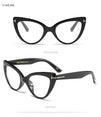 High Quality Transparent  Women Cat Eye Eyeglasses