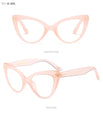 High Quality Transparent  Women Cat Eye Eyeglasses