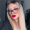 Transparent  Women Cat Eye Eyeglasses