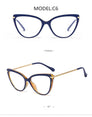 Transparent  Women Cat Eye Eyeglasses