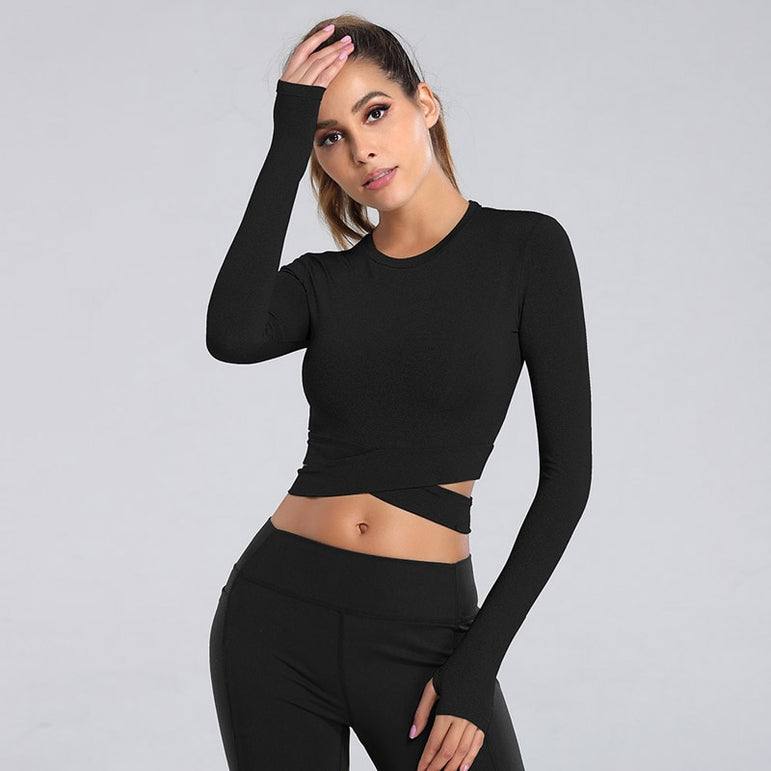 Long Sleeve Running Shirts Women