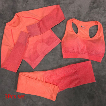 Yoga Set 3 Piece Women's Seamless