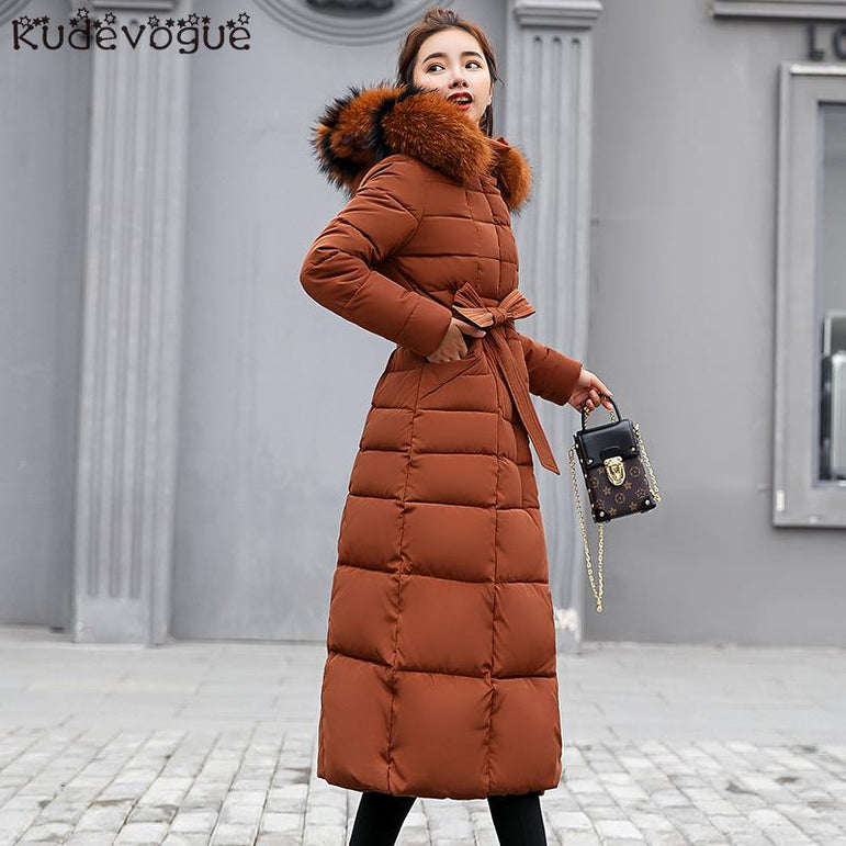 Padded Jacket  long Fashion Winter Coat