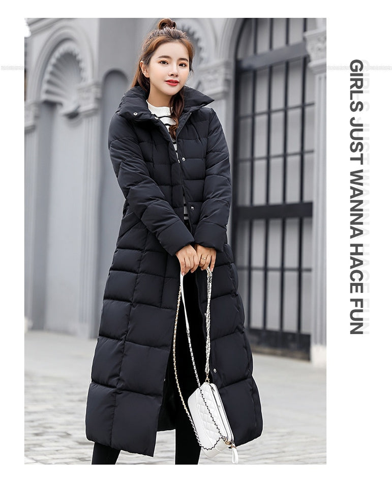 Padded Jacket  long Fashion Winter Coat