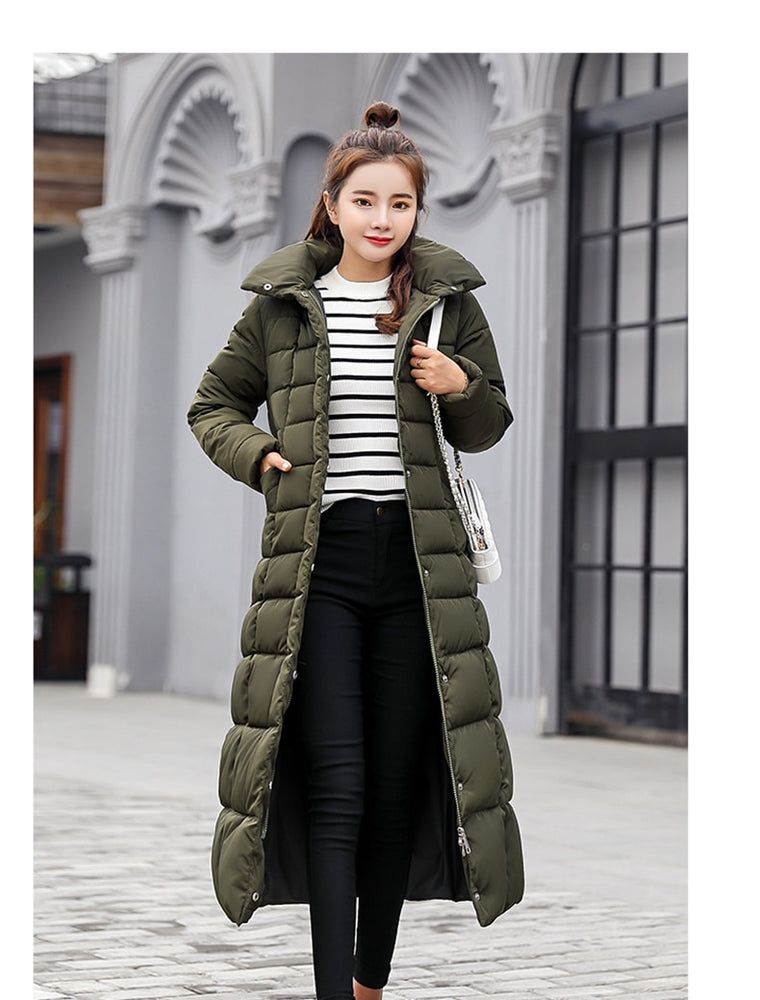 Padded Jacket  long Fashion Winter Coat