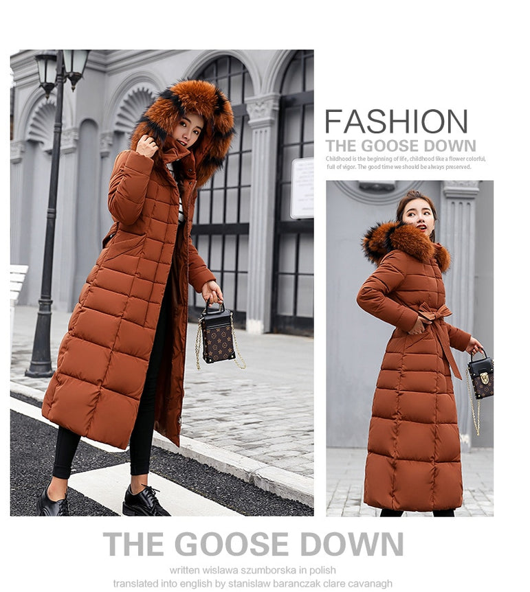 Padded Jacket  long Fashion Winter Coat