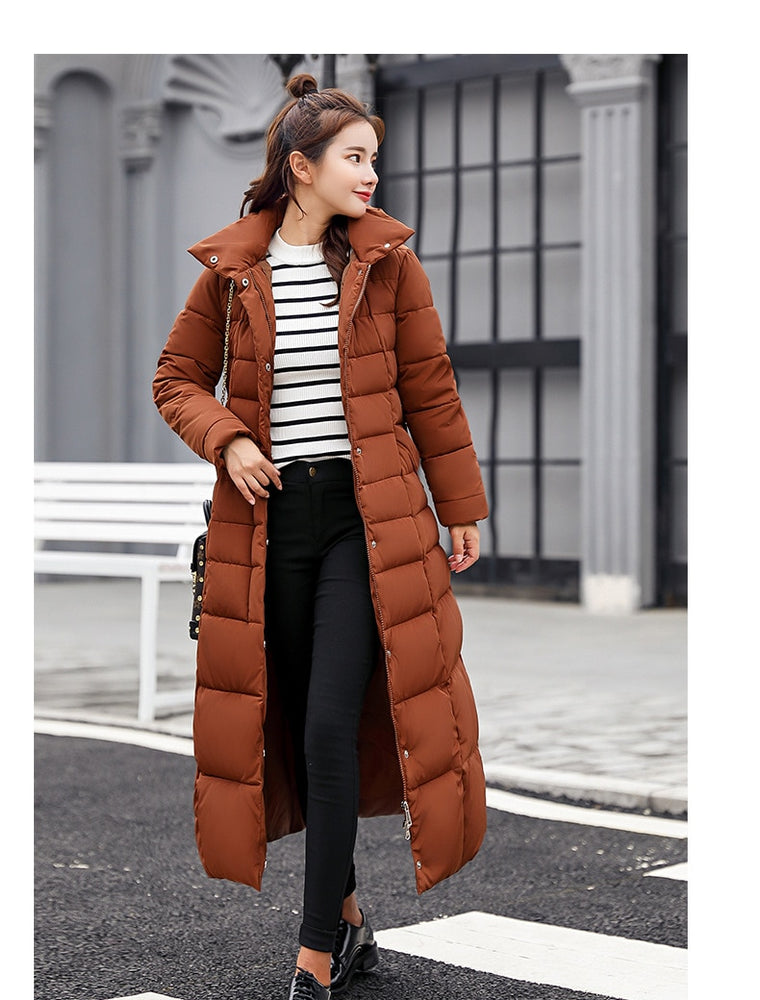 Padded Jacket  long Fashion Winter Coat