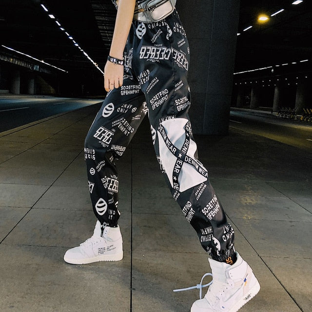 Camouflage Cargo Pants Women Casual