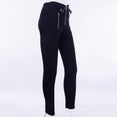 Legging pants women zipper fold pencil