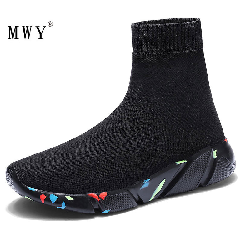 Breathable Ankle Boot Women Socks Shoes