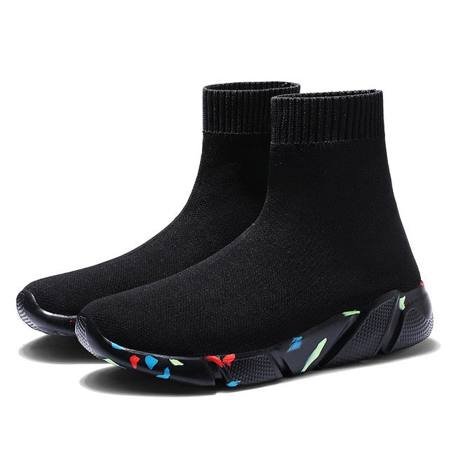 Breathable Ankle Boot Women Socks Shoes