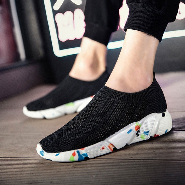 Breathable Ankle Boot Women Socks Shoes