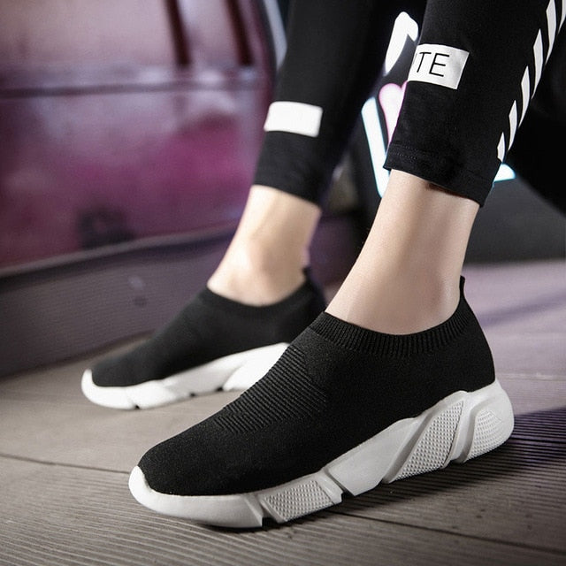 Breathable Ankle Boot Women Socks Shoes