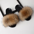 Fur Slippers Women Real Fox 2020