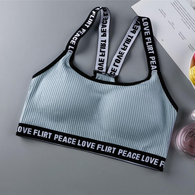 Sports Bras Push Up Fitness Bra